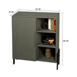 کمد کتابخانه مدل آیرون