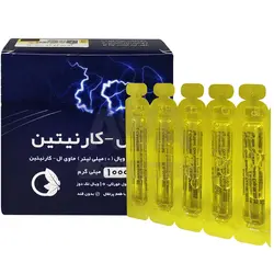 ویال خوراکی ال کارنیتین 1000 میلی گرم نورم لایف بسته 10 عددی