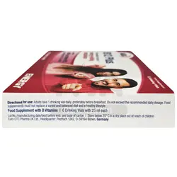 ویال خوراکی ویتامین B12 پلاس یوروویتال بسته 6 عددی