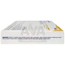 ویال خوراکی ویتامین C 1000 میلی گرم یوروویتال بسته 6 عددی