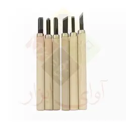 ست 6 عددی مغار چوبی
