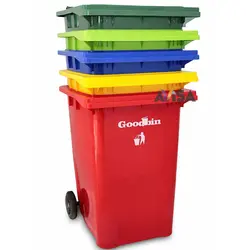 سطل زباله پلاستیکی 360 لیتری