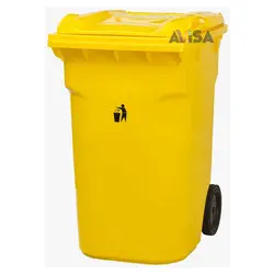 سطل زباله پلاستیکی 360 لیتری
