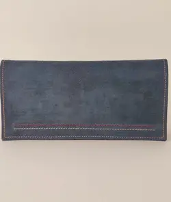 کیف پول مردانه چرم طبیعی طرح آسترچرم آوست