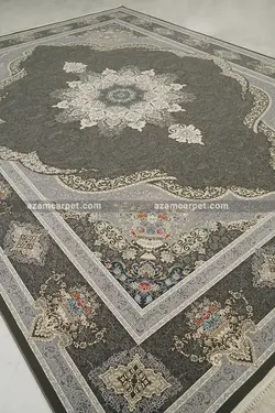 فرش ماشینی 1200 شانه طرح پری دودی