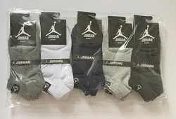 جوراب نخی مردانه و زنانه طرح برند جردن لب دوخت مچی