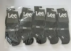 جوراب نخی مردانه و زنانه طرح برند لی لب دوخت زیر قوزکی