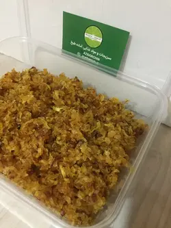 پیاز نگینی سرخ شده