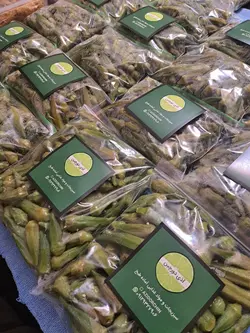 بامیه سرخ شده