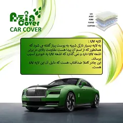 چادر خودرو چند لایه مناسب برای جک S3 آذین روکش