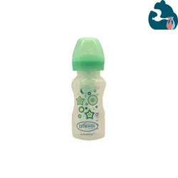 شیشه شیر دکتر براون 270ml سر شیشه شیر پهن