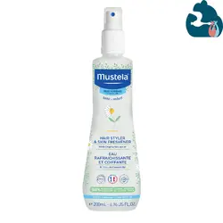 اسپری حالت دهنده و گره باز کن و خوشبو کننده 200 میل برند موستلا mustela