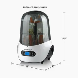 خشککن و استریل شیشه شیر بیبی برزا Baby Brezza سایز بزرگ