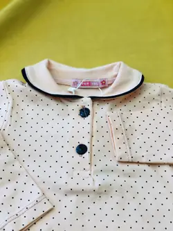 بلیز یقه ب ب  رنگی