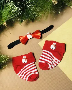 ست پاپیون و جوراب