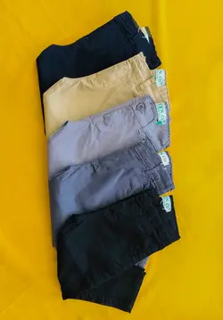 شلوار کتان راسته