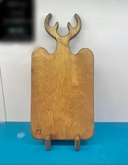 تخته گوشت چوبی طرح گوزن