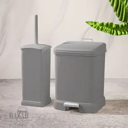 سطل و فرچه چهار گوش پدالی لیمون