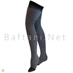 گتر بافتنی بدون پاشنه لمه دار