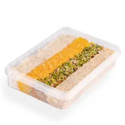 چهار لوز ممتاز طرح شفاف