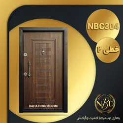 درب ضد سرقت CNC مدل خطی 2 کد NBC304