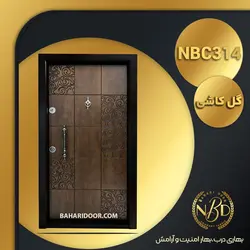 درب ضد سرقت CNC مدل گل کاشی کد NBC314