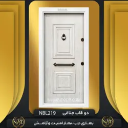 درب ضد سرقت لوکس مدل دو قاب جناغی کد NBL219