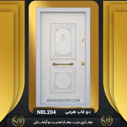 درب ضد سرقت لوکس مدل دو قاب هرمی کد NBL204