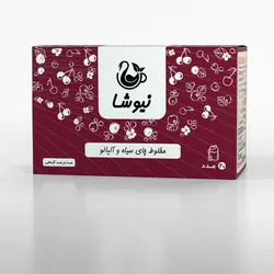 چای سیاه و آلبالو