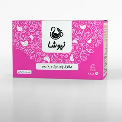 مخلوط چای سبز و به لیمو