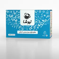 مخلوط چای سبز و سیب ترش