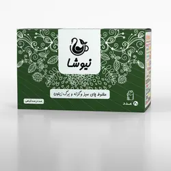 مخلوط چای سبز و گزنه و برگ زیتون