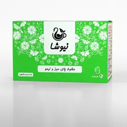 مخلوط چای سبز و لیمو