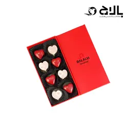 جعبه هدیه شکلات قلبی