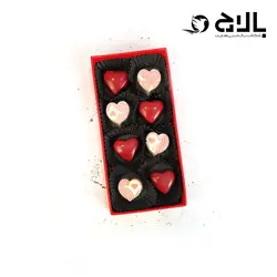 جعبه هدیه شکلات قلبی