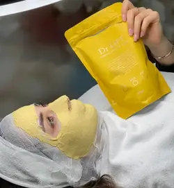 ماسک صورت گچی دکتر لیفت مدل ویتامین C وزن 500 گرم