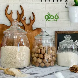 بانکه حبوبات هرمی در 3 سایز