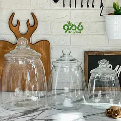 بانکه حبوبات هرمی در 3 سایز