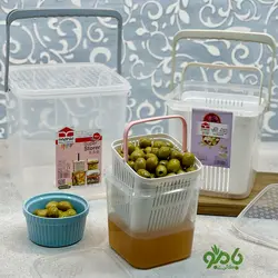 سبد نگهدارنده ترشی و پنیر مانیا در 3سایز