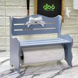 استند دستمال رولی طرح نیمکت