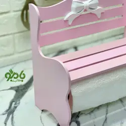 استند دستمال رولی طرح نیمکت