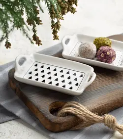 خرما خوری مستطیل سرامیک