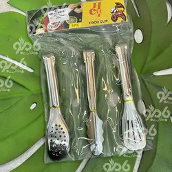انبر سالاد استیل 3عددی وارداتی