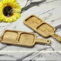 اردو خوری چوبی 2خانه دسته دار رابر وود