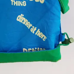 ست شلوارک کتان با کمربند و کیف کمری