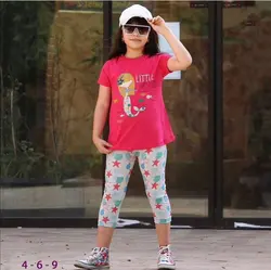 تیشرت شلوار پری دریایی کوچک