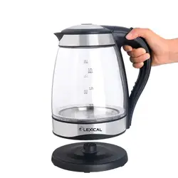 کتری برقی لکسیکال مدل LEK-1406 / شیشه ای