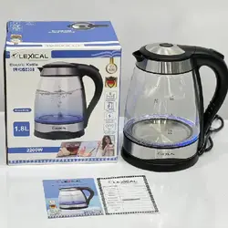 کتری برقی لکسیکال مدل LEK-1406 / شیشه ای