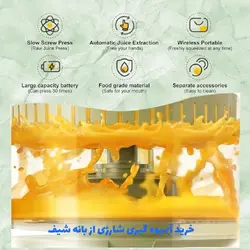آبمیوه گیری شارژی M-701