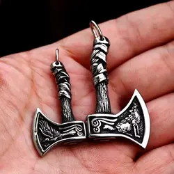 پلاک تبر دوتایی وایکینگ c013